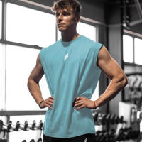 Camiseta De Entrenamiento Sin Mangas Para Hombre Verano Fitness Transpirable Ajuste Suave Secado Rápido Ropa Deportiva - details 7