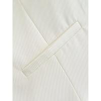 BUNO-Chaleco sin mangas para mujer, chalecos elegantes con cuello en V y una sola botonadura, Tops blancos elegantes - details 19
