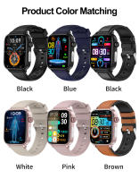 2024 Nuevo ECG+ PPG clase médica 1,96 inch, 360 * 360 AMOLED pantalla completa de HD toque Smart Watch azúcar en sangre, lípidos sanguíneos, temperatura corporal,llamada Bluetooth,IP68 impermeable Reloj Inteligente saludable Para Android IOS - details 32