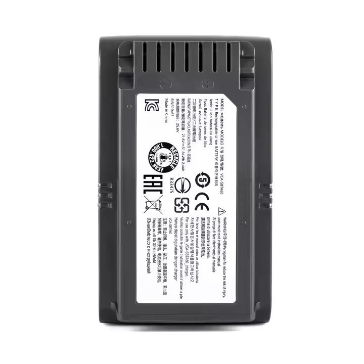 Batería De Aspiradora Para Samsung Jet 60 turbo, Jet 75E Complete,VCA-SBTA60,VS15A6031R4,VS15A6031R5,VS20B75ACR5,VS20B75ADR5 - 1