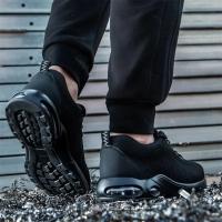 Zapatos De Seguridad Para Hombre Y Mujer Con Punta De Acero Transpirables Antipinchazos Suela De Goma Para Trabajo - details 7