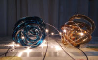 Figuras de bolas de cristal para decoración del hogar, adorno moderno, regalo de recuerdo, decoración de habitación hecha a mano de cristal, decoración navideña para oficina - details 1