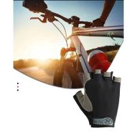 Profesional gimnasio Fitness transpirable antideslizante mujeres hombres medio dedo verano pesca ciclismo guantes sin dedos mujer bicicleta - details 14