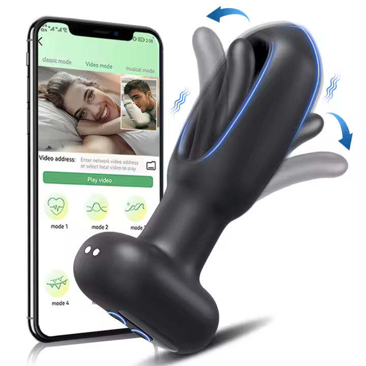 Tapón Anal masajeador de próstata para hombres y mujeres, vibrador Anal con Control por aplicación Gay, estimulador de próstata, juguete sexual - 1