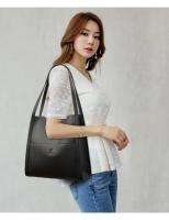Bolso de hombro de cuero suave para mujer, bolsa de mano grande y sencilla de diseñador de lujo, nueva tendencia, 2023 - details 23