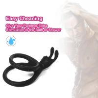 Leten Anillo de Silicona para Estimulación del Clítoris y Retraso de la Eyaculación para Hombres Juguetes Sexuales para Hombres Parejas 18+ - details 1