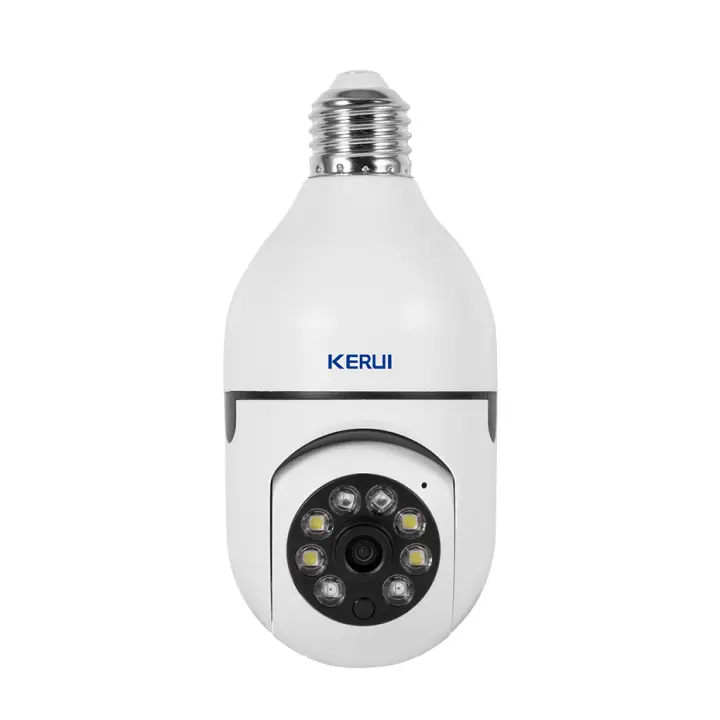 Cámara IP WiFi KERUI Mini 1080P 2MP con Visión Nocturna Cámara de Seguridad Inalámbrica para Interior de la Casa Monitor de Bebé Controlado por Aplicación Fuente de Alimentación Eléctrica Cabled - 1