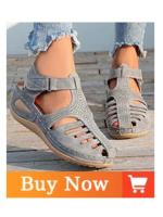 Sandalias de Verano Deslizables para Mujer Zapatillas de Pisa Casuales con Tacón de Cuña para Caminatas y Fiestas - details 2