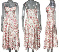 Vestido de mujer sin mangas y hombros, diseño elegante, vestido de corte - details 1