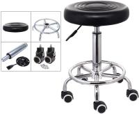 Silla Gira PU con Rueda de 360° Ideal para Salón, Oficina en Casa, Mascarilla de Masaje - details 0