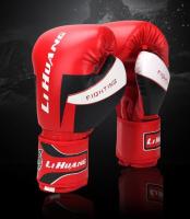 Guantes De Kick Boxing para hombres y mujeres PU Karate Muay Thai Guantes De Boxeo lucha libre MMA Sanda entrenamiento adultos niños equipo - details 0