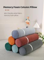 Almohada de Bolsón de Espuma de Memoria 100% Algodón Soporte de Dormir para Cuello Redondo - details 0