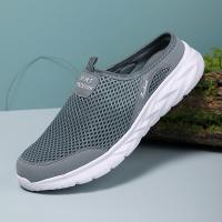 Nuevos Sandalias De Medio Tobillo Para Hombres Tenis De Malla Transpirable Zapatos De Playa Casuales Zapatillas De Verano Planas Para Hombres - details 7