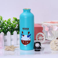 Termo portátil de 500ml para niños, botella de agua bonita para la escuela, frasco de vacío de animales encantadores para deportes al aire libre, Camping y senderismo - details 5