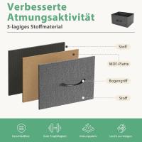 Mueble de Vestidor de Tela Estable con Marco de Acero Ideal para Dormitorio, Salón - details 13
