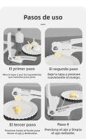Máquina de prensa de ajo Tamper manual multifuncional Prensa de ajo Cocina prensa de ajo cuatro en uno Prensa de tableta - details 14