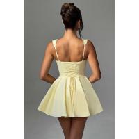 Nueva Moda Primavera 2025 Vestido de Ballet con Espalda Alta y Cuello en V - details 12