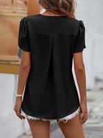 Camisa y blusa de verano para mujer, Tops femeninos Vintage sencillos y baratos con estilo, económicos con informal juvenil elegante M Xxl - details 14
