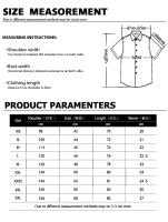 Camisas hawaianas: camisas de manga corta estampadas de secado rápido para playas, ocio, fiestas y vacaciones. - details 0