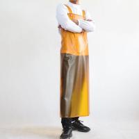 Delantal impermeable para matadero, ropa de jardín resistente al desgaste y al aceite, delantal grueso con manga para pintar, para adultos - details 2