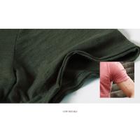 Novedad de verano, camiseta de manga corta de color sólido para hombre, ajustada, de algodón de bambú, talla europea, estilo coreano, camiseta informal de moda para hombre - details 29