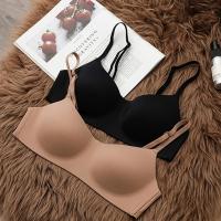 Sujetador sin costuras para mujer, Bralette, sujetadores de pecho pequeño inalámbrico, sujetador acolchado sólido, Top de tubo, ropa interior íntima de realce para adolescente - details 1