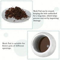 Juego de  100/50 Tolvas para Flores con Malla Circular Impermeable Anti-corrosión para Drainaje Breatable Herramienta Horticultural para Plantas - details 2