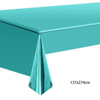 Mantel desechable para fiesta familiar, tela de Picnic con purpurina dorada, arreglo de decoración, venta al por mayor - details 7