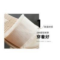 GIOIO Verano Nuevo Desgaste De Viaje Zapatillas Frescas Con Suela Antideslizante, Chanclas Planas De Tendencia Casual Junto Al Mar Para Mujer - details 1