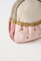 Mochila infantil bordada con flores, mochila ligera para niños, accesorios para niños, bolsa para niños - details 1