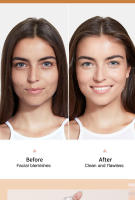 Maquillaje Maxfine12 Color Liquid Foundation Corrector resistente al agua que dura para un maquillaje duradero - details 2