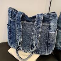 Bolso de hombro con múltiples compartimentos y múltiples bolsillos de gran capacidad de color sólido para mujer, bolso de mano cuadrado clásico simple y liviano, bolso de mano de moda versátil para desplazamientos diarios, bolso de mano, monedero, bolso d - details 3