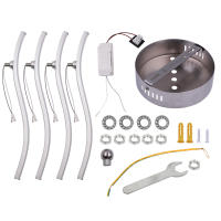 Lámpara de Techo LED Moderna en Forma de Onda de Aluminio GAHADA 12W 18W 24W - details 2
