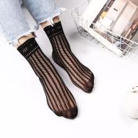 Gran oferta, medias informales con volantes de alta calidad para mujer, medias cortas negras, calcetines de encaje para pies - details 1