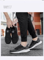 Zapatillas de moda para hombre Zapatillas de malla transpirables Zapatos para correr huecos para hombre - details 2