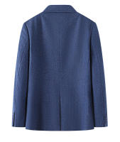 Cuello de traje en espiga para hombre de primavera de marca, dos piezas, informal, de negocios, de un solo pecho, occidental - details 0