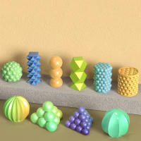 Bola de burbujas geométrica de varios estilos, molde de vela de silicona, linterna esférica, cristal, resina epoxi, jabón, yeso, Chocolate, decoración - details 3