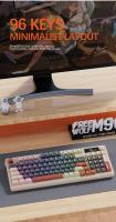 M87-teclado inalámbrico de doble modo con Bluetooth, juego de ratón, teléfono móvil, escritorio, Oficina, sin retraso - details 4