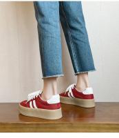 Zapatillas de Entrenamiento Alemanas Gruesas Versátiles con Cordones de Suela Plana Altura Pequeña - details 9