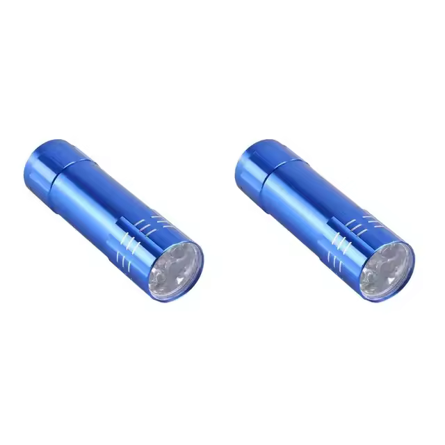 Mini lámpara Led para uñas de Gel, 9 linternas LED, secador de portabilidad, herramientas de arte de uñas hine, luz UV - 1