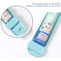 Cuchara de comida húmeda multifunción para mascotas, tira feliz para gatos, cuchara para apretar, conveniente y ahorradora de trabajo - details 4