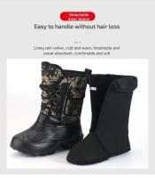 Botas de Pesca de Neve al Aire Libre para Hombres Impermeables, Cálidas y Gruesas, de Terciopelo, Talla 40-46, Nueva 2023 - details 12