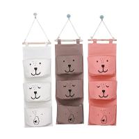 Organizador de Almacenamiento Colgante Impermeable de 3 Bolsillos Ideal para Dormitorio, Sala de Estar, Baño, Armario de Pared - details 3
