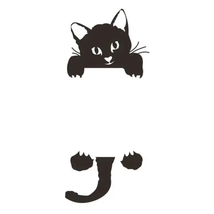 Pegatinas Luminosas de Gato Perro Decoración de Pared para Hogar para Horas de Oscuridad - 1