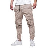 Pantalones de trabajo ligeros con cordón multibolsillos para hombre Pantalones de verano para hombre - details 6