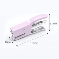 Juego de grapadora y clavos estándar, grapadora de papel, encuadernación, papelería, suministros de oficina, grapas, accesorios de oficina, 10 # - details 4