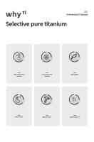 Tiartisan - Placa fría de titanio de una sola capa, 800 ml, utilizada para acampar al aire libre, liviana, portátil, con mango plegable, para alimentos - details 1