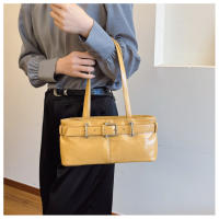 Bolso de las axilas de textura premium, bolso de hombro portátil informal versátil de estilo simple para viajar a la moda para mujer - details 17