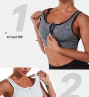 Sujetador deportivo absorbente de impactos para mujer, ropa interior transpirable de secado rápido para entrenamiento, correr y yoga - details 7