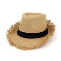Gorra de Sol Estilo Panamá Clásico Sombrero de Playa para Hombres en Verano Moda de Vacaciones - details 0
